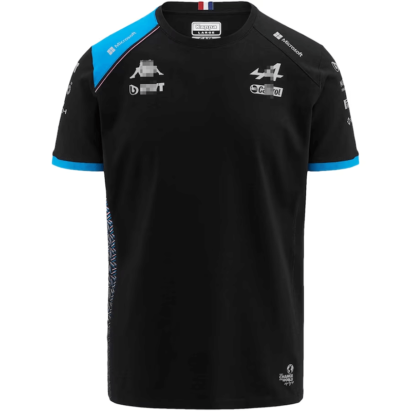 Camiseta BWT Alpine F1 Racing Team Negro 2023